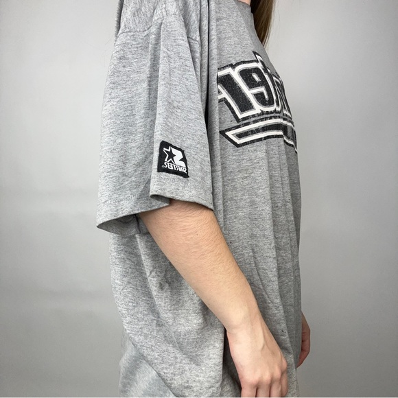 Vintage Grey Starter Logo Tee - Picture 2 of 5